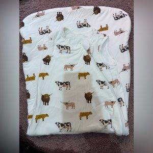 New kyte  baby (cow ) medium 1.0tog